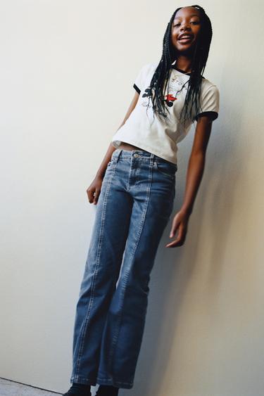 MICKEY AND MINNIE MOUSE © DISNEY CONTRAST T-SHIRT - White by Zara