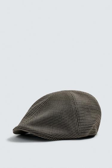 CHECK TEXTURED BERET - various by Zara