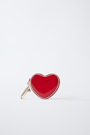 VINYL VALENTINE'S TOILETRY BAG - Red by Zara