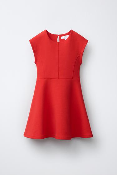 ROMA KNIT DRESS - Red by Zara