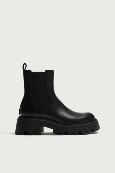 CHUNKY CHELSEA BOOTS - Black by Zara