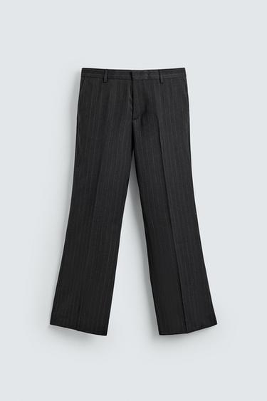 STRIPED SUIT TROUSERS - striped by Zara
