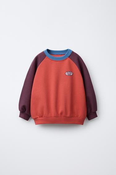 RAGLAN SLEEVE SWEATSHIRT - Reddish by Zara - Image 0