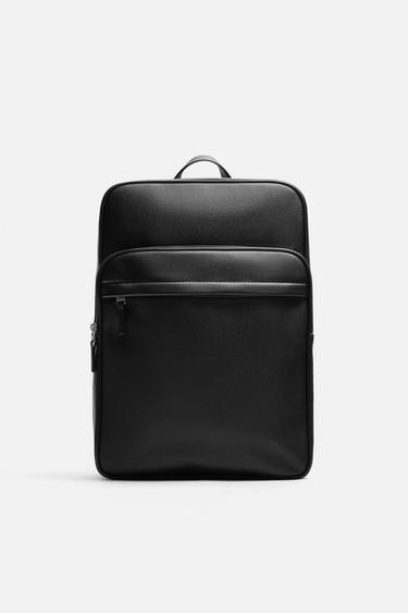 TEXTURE BACKPACK - Black by Zara