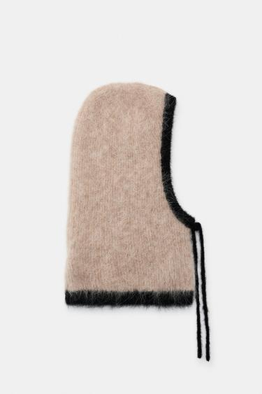 ALPACA SKI COLLECTION BALACLAVA - Ecru by Zara
