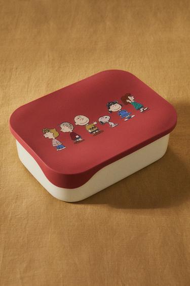 CHILDREN'S SILICONE PEANUTS™ LUNCH BOX - Light yellow by Zara