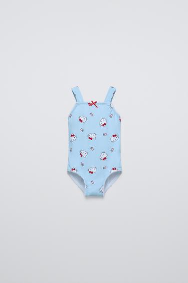 AGES 2-6 / HELLO KITTY © SANRIO SWIMSUIT - Light blue by Zara - Image 0