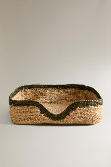 SEAGRASS NAPKIN HOLDER - Green by Zara - Image 0
