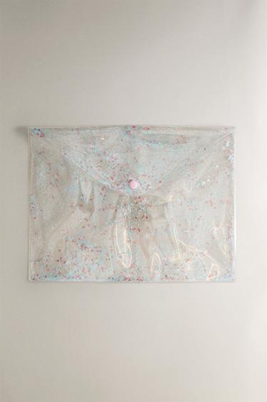 KIDS' GLITTER FOLDER - Multicoloured by Zara
