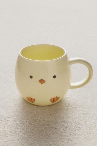 KIDS’ CHICK PORCELAIN MUG - Multicoloured by Zara