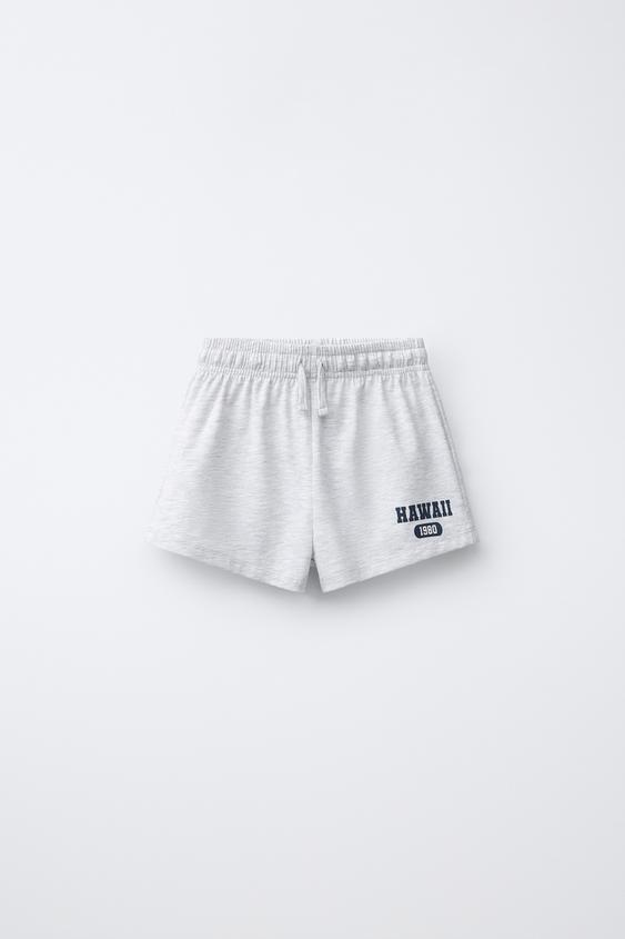HEAVY WEIGHT BERMUDA SHORTS - Grey marl by Zara - Image 0