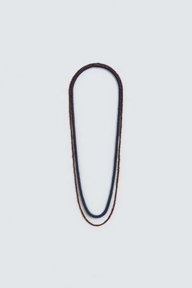 PACK OF 2 COMBINED NECKLACES AARON LEVINE X ZARA - various by Zara
