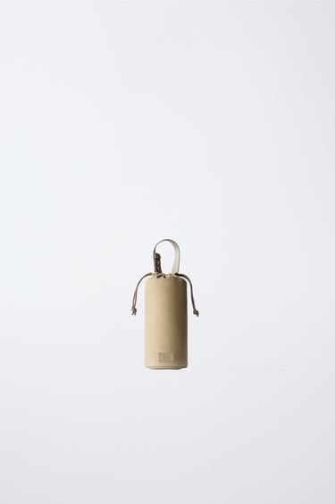 BOTTLE HOLDER BAG - Camel Brown by Zara - Image 0