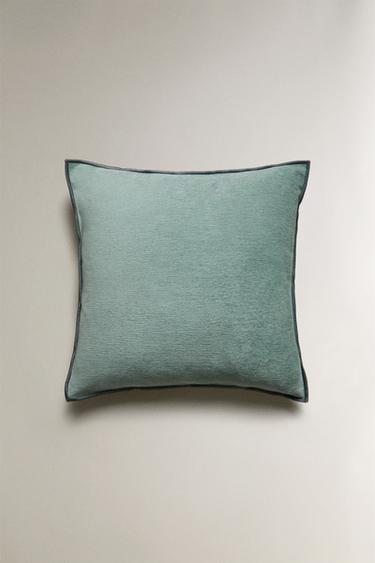 CHENILLE CUSHION COVER - Light blue by Zara - Image 0