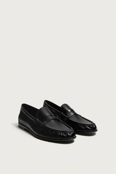 DRESS PENNY LOAFERS - Black by Zara