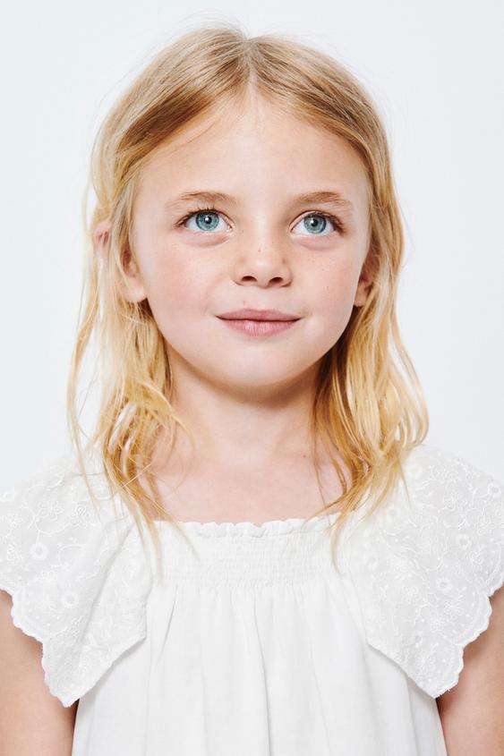 EMBROIDERED DRESS - White by Zara - Image 0