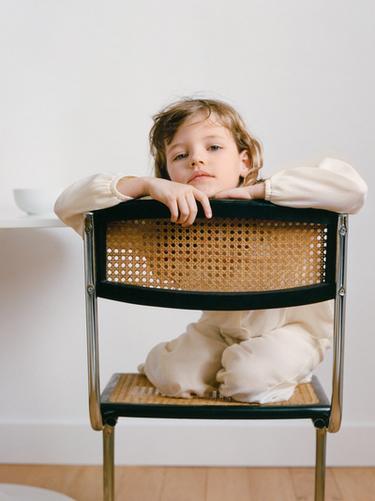 6-14 YEARS/ EMBROIDERED FLOWER PYJAMAS - Ecru by Zara