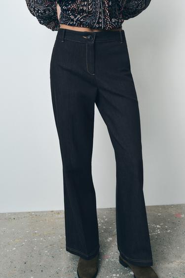 BOOTCUT TROUSERS - Indigo by Zara - Image 0