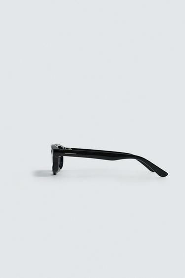 OVAL SUNGLASSES AARON LEVINE X ZARA - Black by Zara