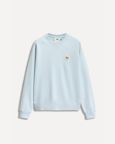 50TH ANNIVERSARY PATCH CREW NECK SWEATSHIRT - Light blue by Zara