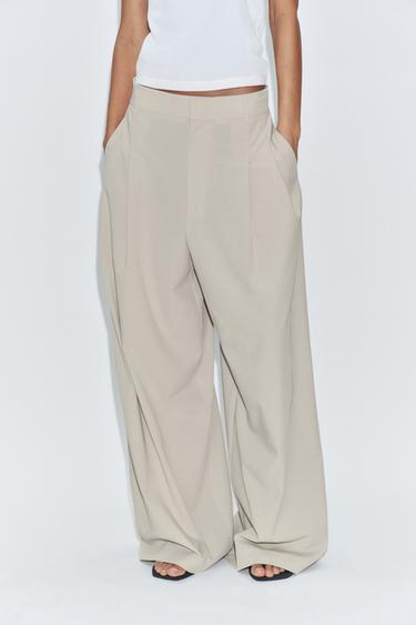 DARTED TROUSERS - Ice by Zara