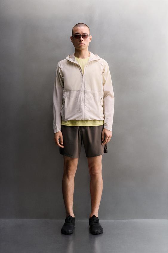 TECHNICAL WINDBREAKER JACKET - Mid-ecru by Zara - Image 0