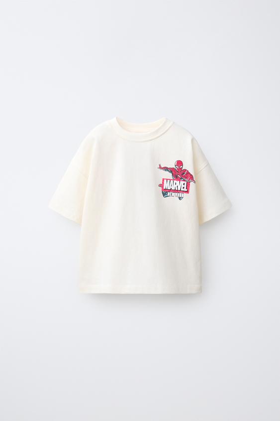SPIDER-MAN © MARVEL T-SHIRT - White by Zara - Image 0