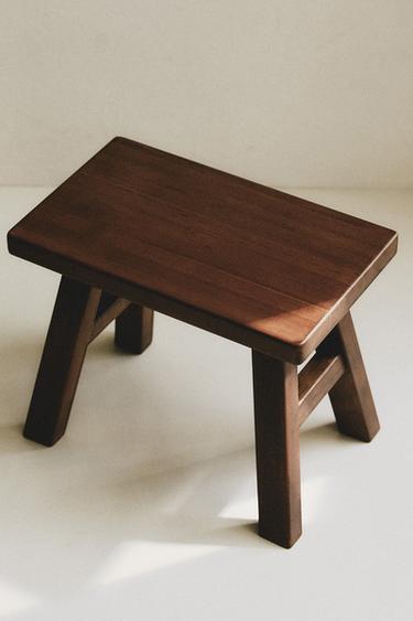 SMALL STOOL - Brown by Zara