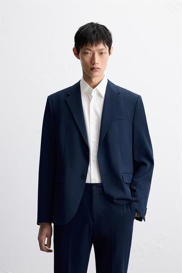 COMFORT SUIT BLAZER - Bluish by Zara