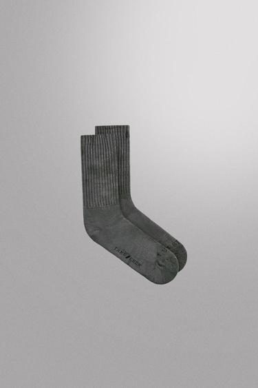 2-PACK TRAINING SOCKS - Blue grey by Zara