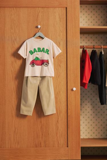 SOFT-TOUCH BALLOON TROUSERS - Light camel by Zara