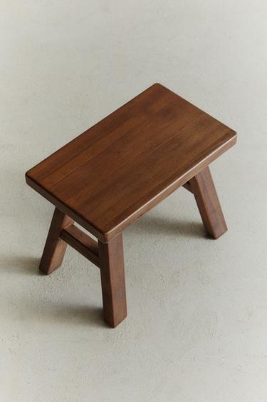 SMALL STOOL - Brown by Zara