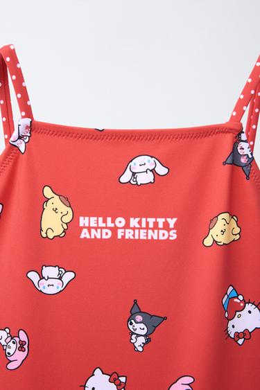 6-14 YEARS/ HELLO KITTY AND FRIENDS © SANRIO SWIMSUIT - Red by Zara