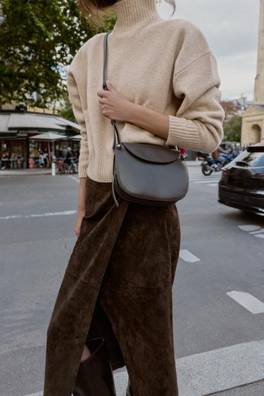 MINI CROSSBODY BAG - Brown by Zara