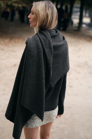 BASIC SCARF - Grey by Zara - Image 0