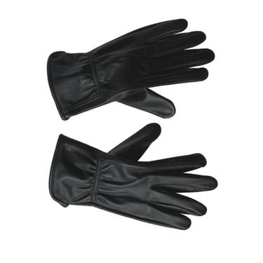 LEATHER GLOVES - Black by Zara
