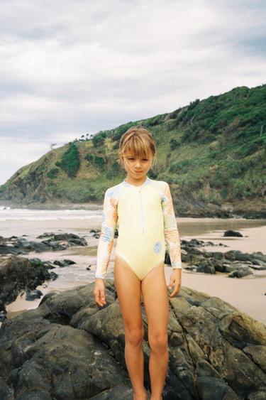 6-14 YEARS/ MAUI & SONS ® SWIMSUIT - Yellow by Zara