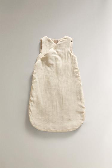 CHILDREN’S MOON SLEEPING BAG - Taupe grey by Zara - Image 0