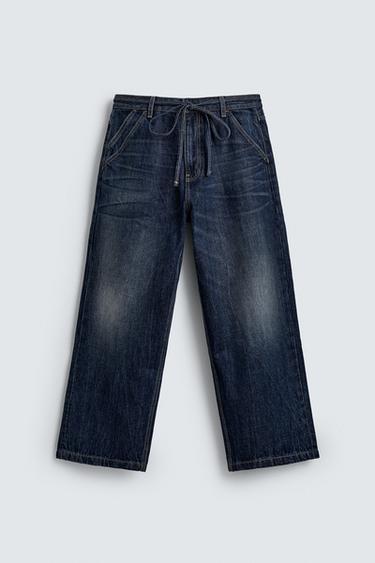 BAGGY FIT JEANS - Blue by Zara