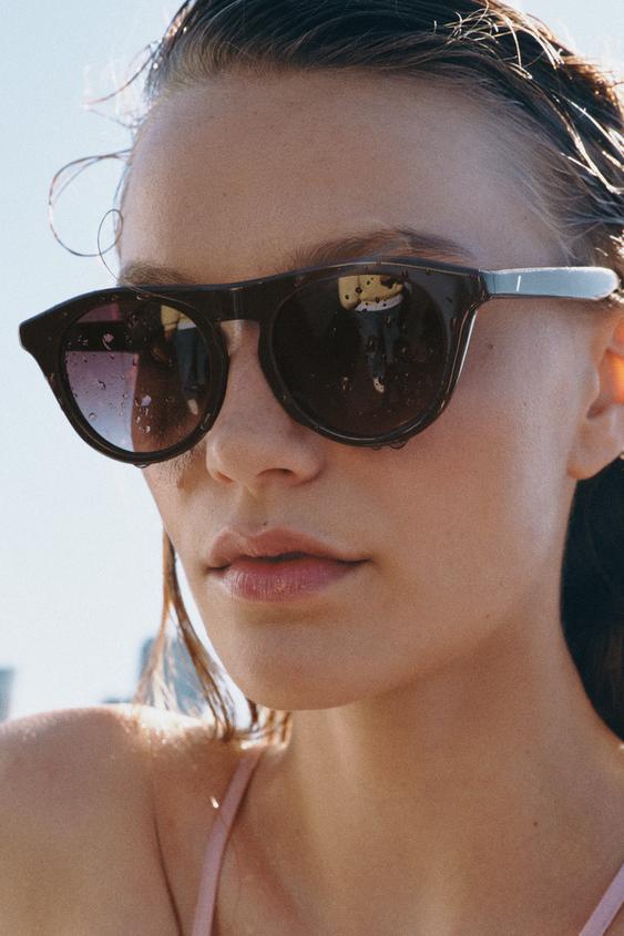 PREPPY CAT SUNGLASSES - Brown by Zara - Image 0