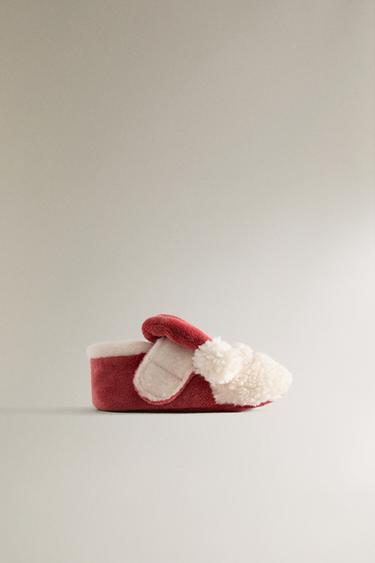 FATHER CHRISTMAS BOOTIES - Red by Zara