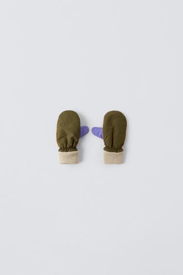 SKI COLLECTION CONTRAST MITTENS - Multicoloured by Zara - Image 0