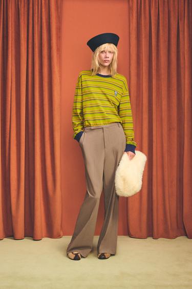 FAUX FUR CLUTCH BAG HARRY LAMBERT FOR ZARA x DISNEY - White by Zara