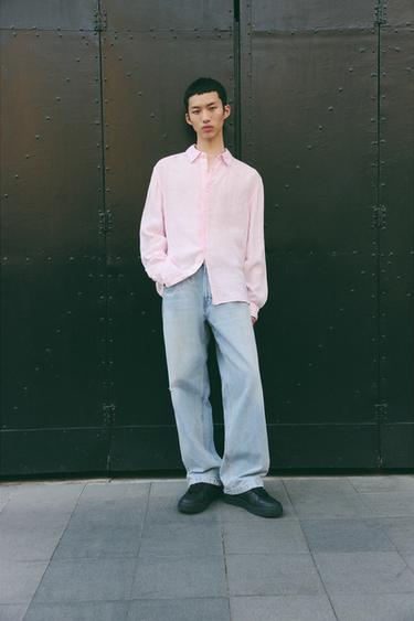 BAGGY FIT JEANS - Light blue by Zara