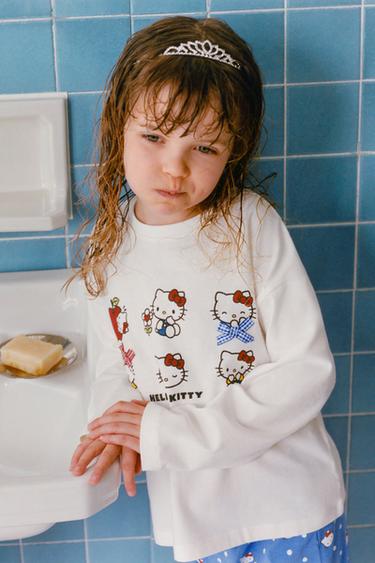 6-14 YEARS/ HELLO KITTY © SANRIO PYJAMAS - Blue by Zara