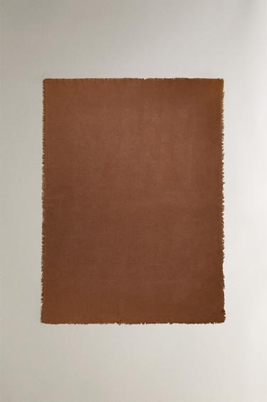 MULTIPURPOSE LINEN COTTON THROW - 772 by Zara - Image 0