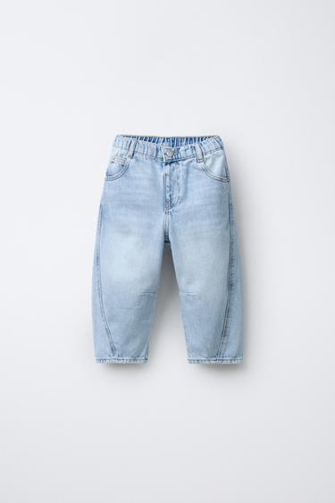 BARREL JEANS - Light blue by Zara