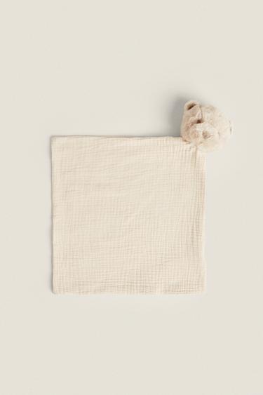 CHILDREN’S BEAR CUDDLY SOFT TOY - Beige by Zara - Image 0