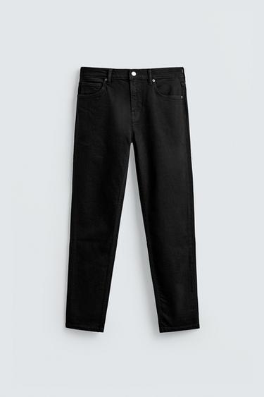 BASIC SLIM FIT JEANS - Black by Zara