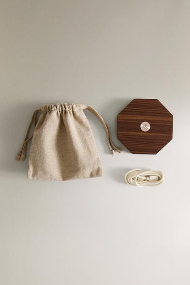 CORDLESS FOLDABLE TABLE LAMP - Light beige by Zara